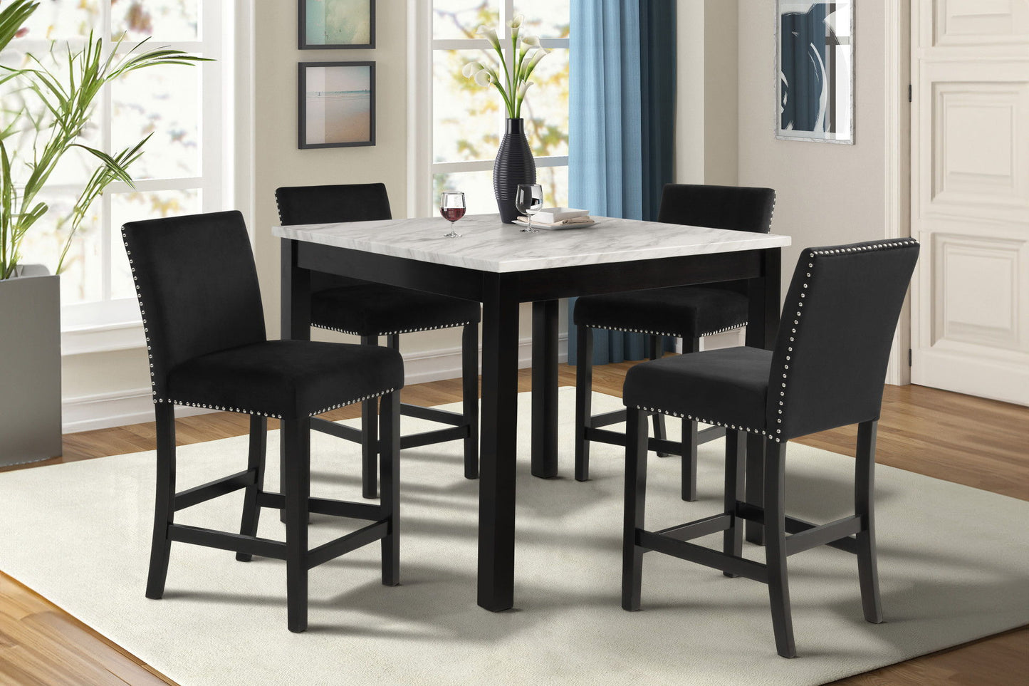 Celeste - Counter Table & 4 Chairs