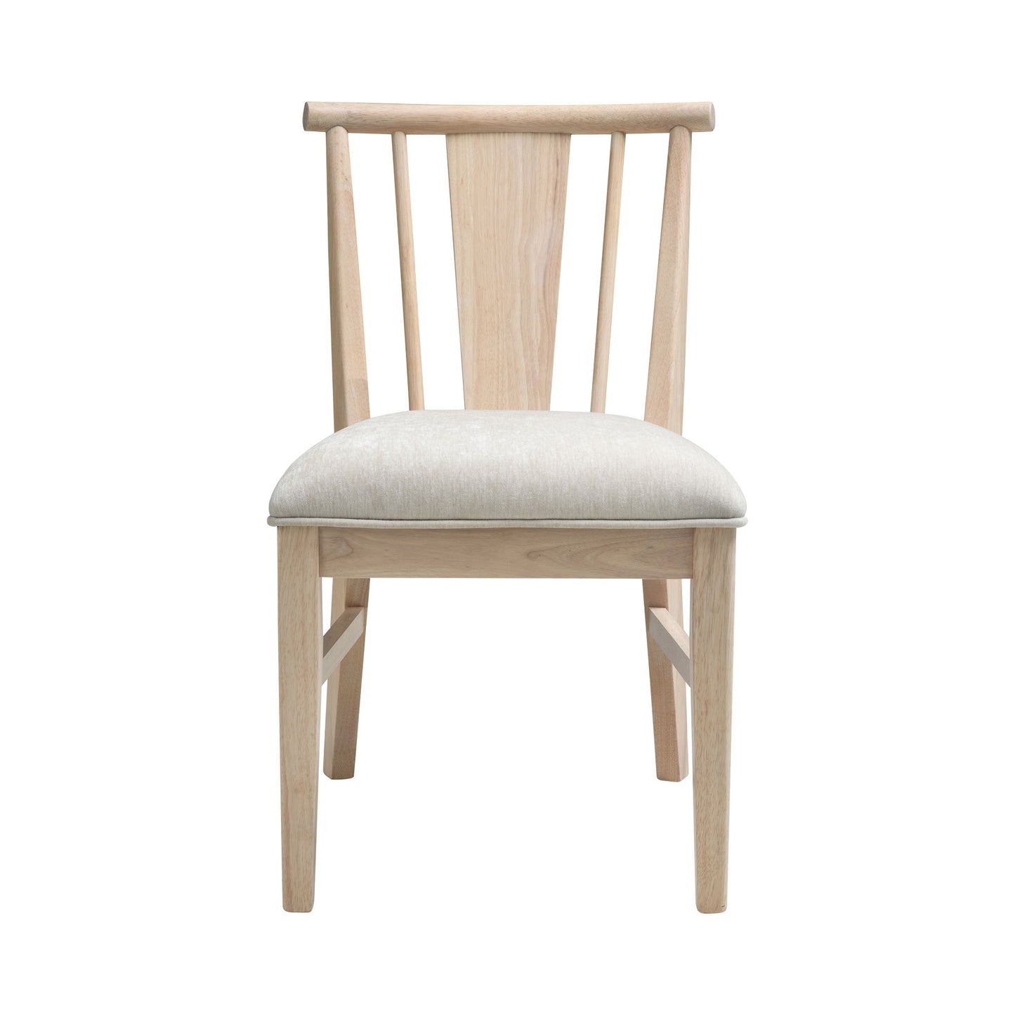 West End - Spindle Chair With Ivory Seat