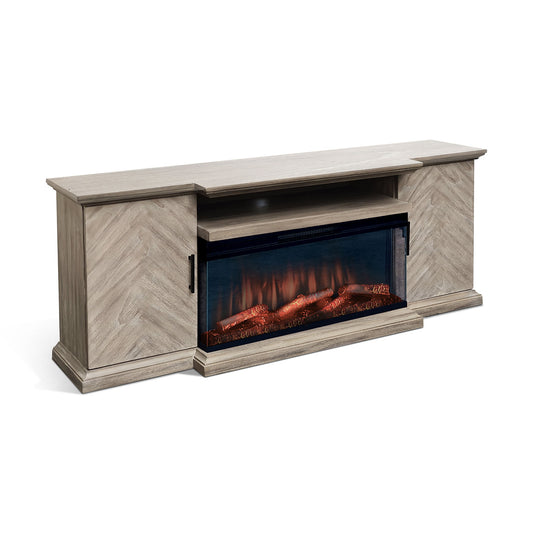 Mason - Media Console Only (For 2001B-36P Insert) - Light Brown