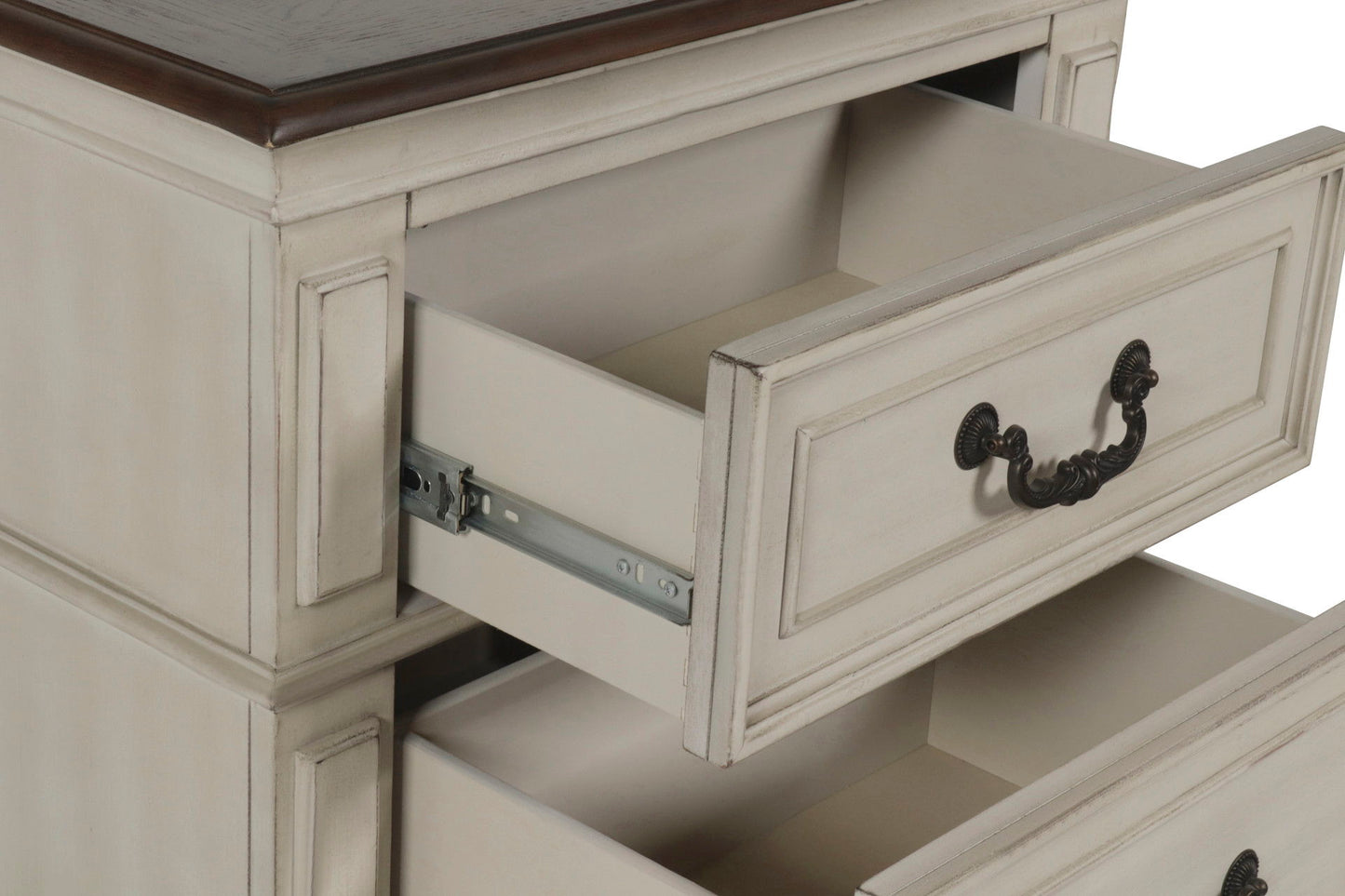 Anastasia - Nightstand - Antique White