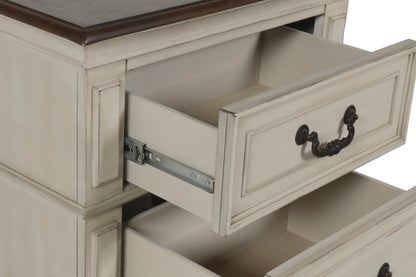 Anastasia - Nightstand - Antique White