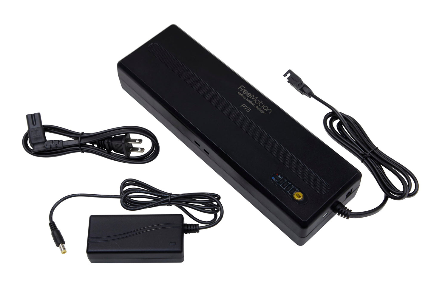 Freemotion - Battery 7500mAh, Universal Bracket And Y3 Cable - Black