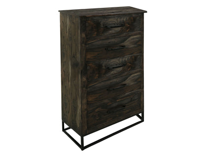 Teak - Chest - Oil Black