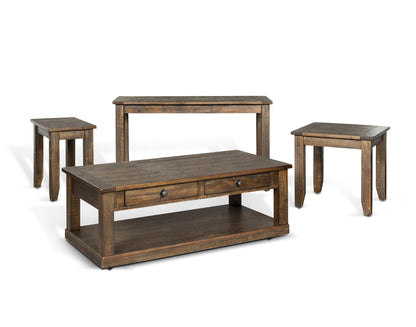 Homestead - End Table - Dark Brown