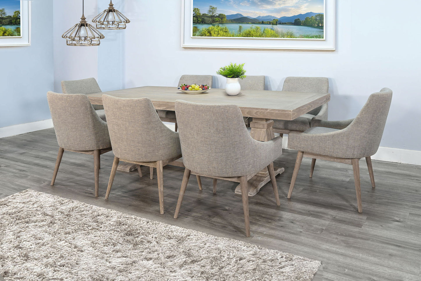 Gianna - Rectangular Dining Table - Wheat