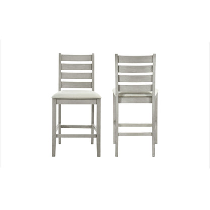 Pascal - Ladderback Counter Chair (Set of 2)