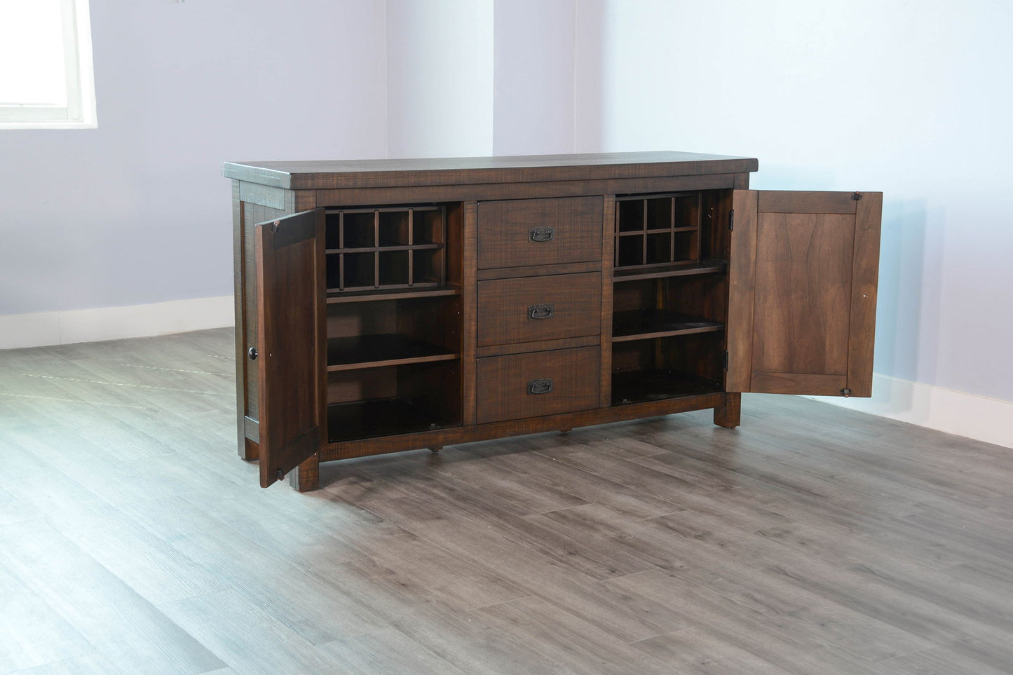 Homestead - Dining Wood Buffet - Tobacco Leaf
