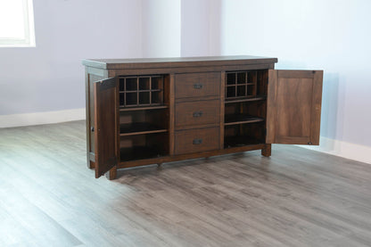 Homestead - Dining Wood Buffet - Tobacco Leaf