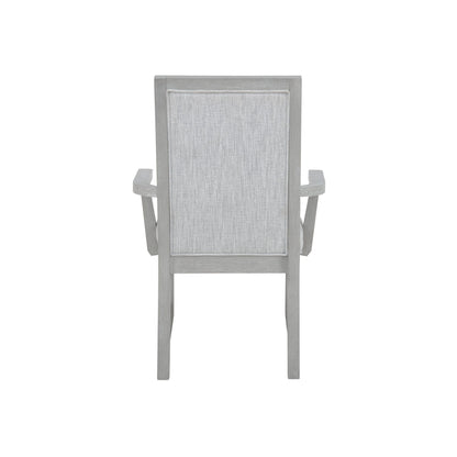 Fiona - Dining Arm Chair (Set of 2) - Mist Gray