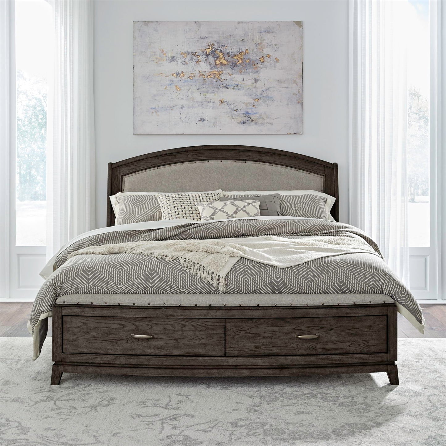 Avalon - Upholstered Storage Bed