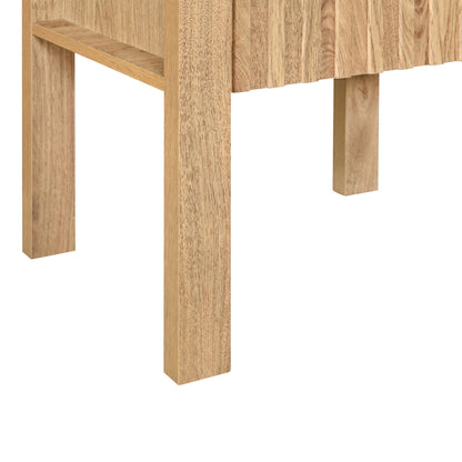 Thayer - One Drawer End Table/Bedside Table - Natural
