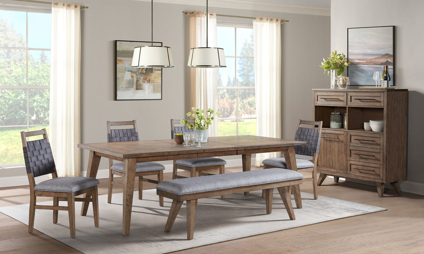 Oslo - Pantry Cabinet - Weathered Chestnut