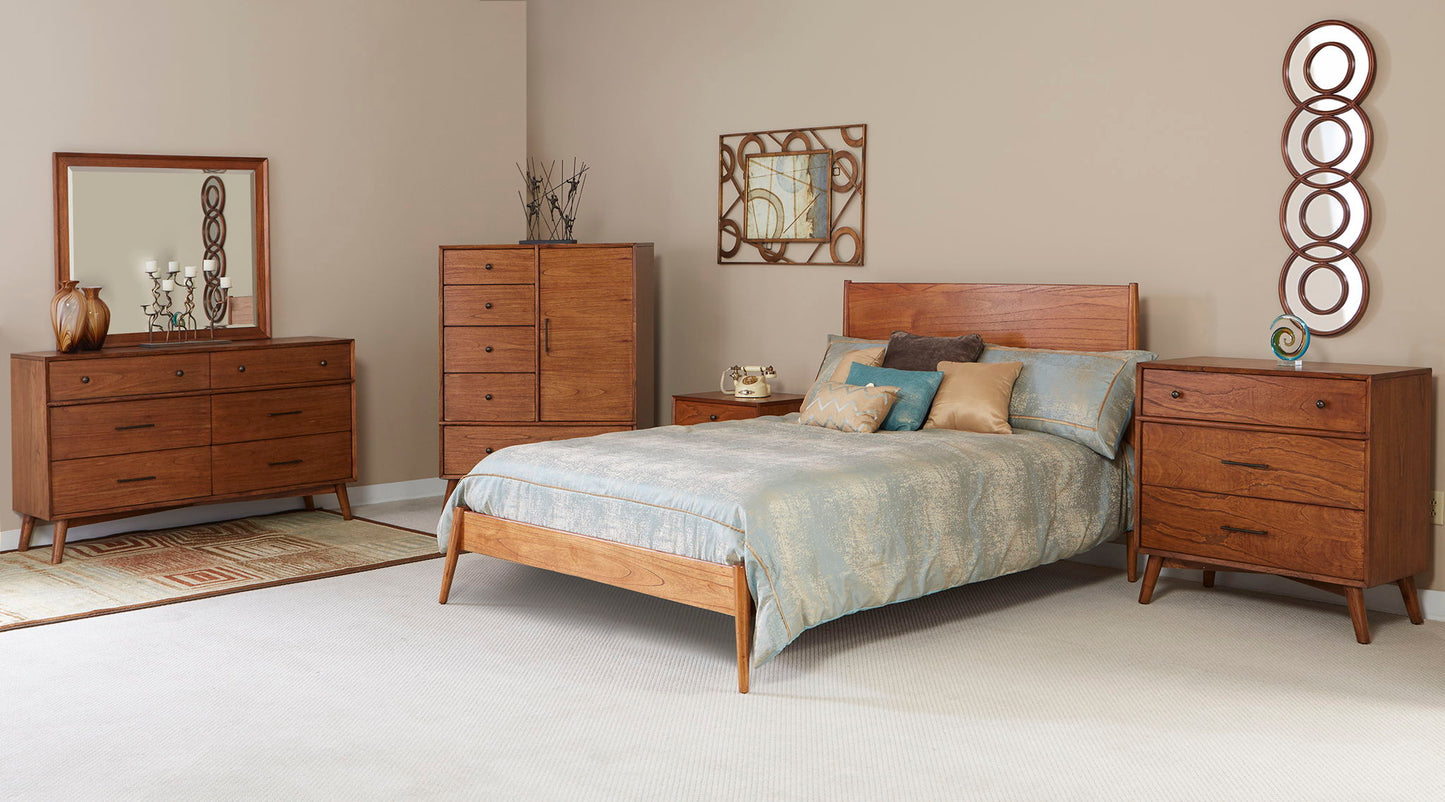 American Modern - Panel Bed