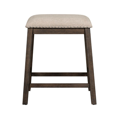 Harrison - Upholstered Console Stool - Brown