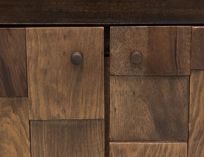 Origin - 4 Door Console - Brown