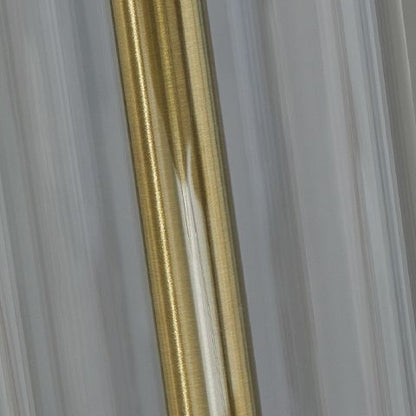 Orenman - Glass Table Lamp (Set of 2) - Clear / Brass Finish