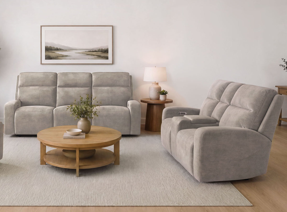 Traxton - Power Zero Gravity Tilt Console Loveseat