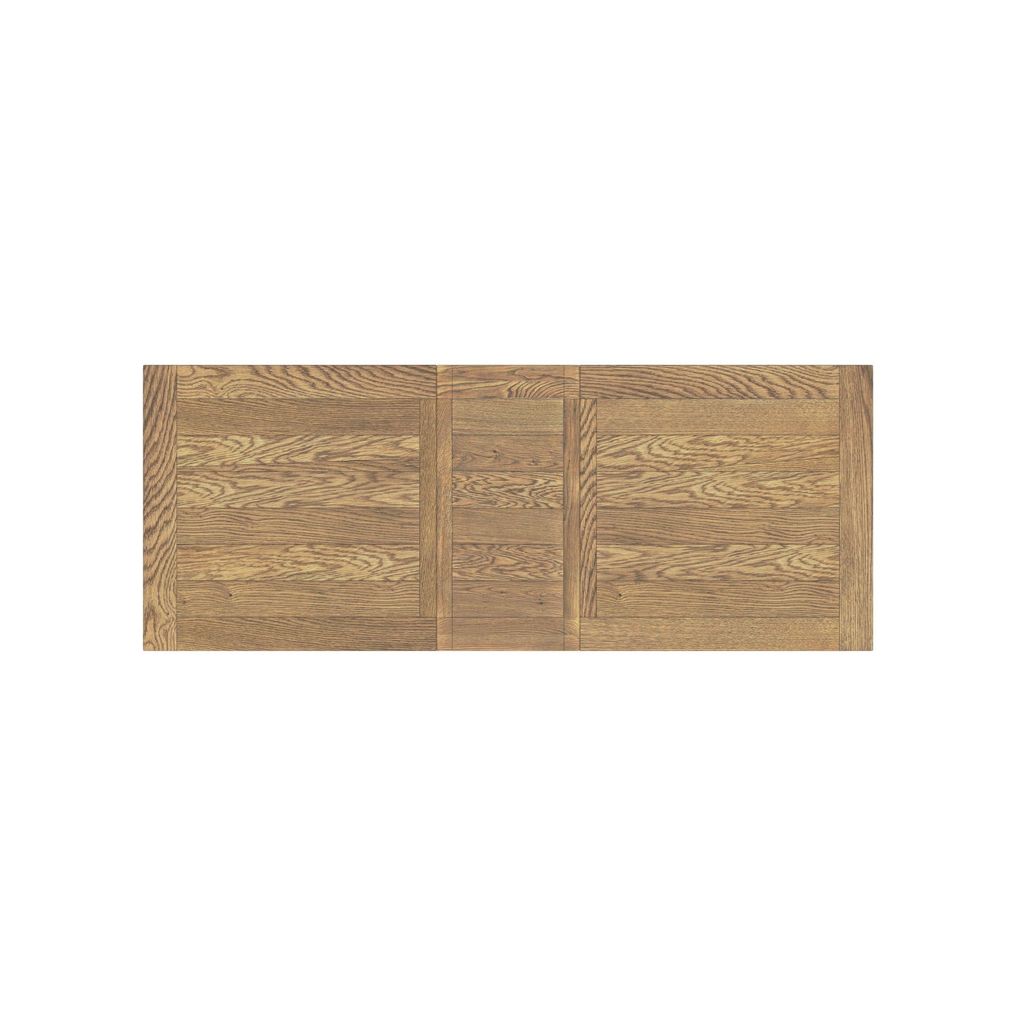 Hendricks - Trestle Table - Rustic Wheat / Raven