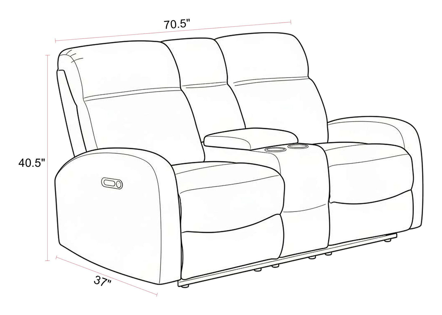 Tuscany - Power Reclining Sofa Set