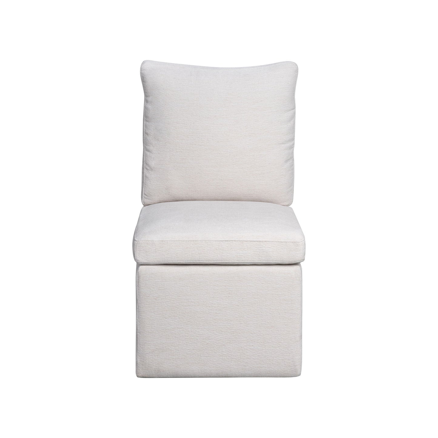 Upholstered Dining Chair Pillow Back