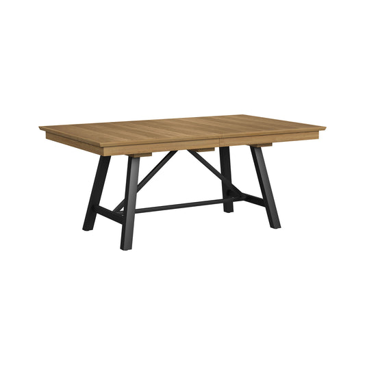 Newport - Trestle Table - Natural Oak