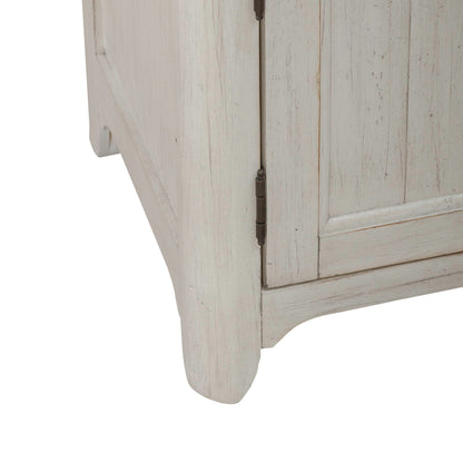 Fireplace TV Consoles - 79" Console With Fire - Medium Brown