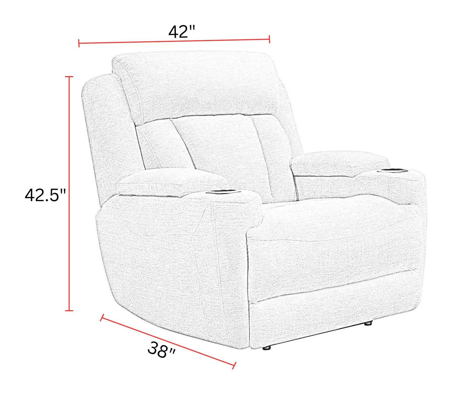 Dalton - Power Reclining Sofa Set