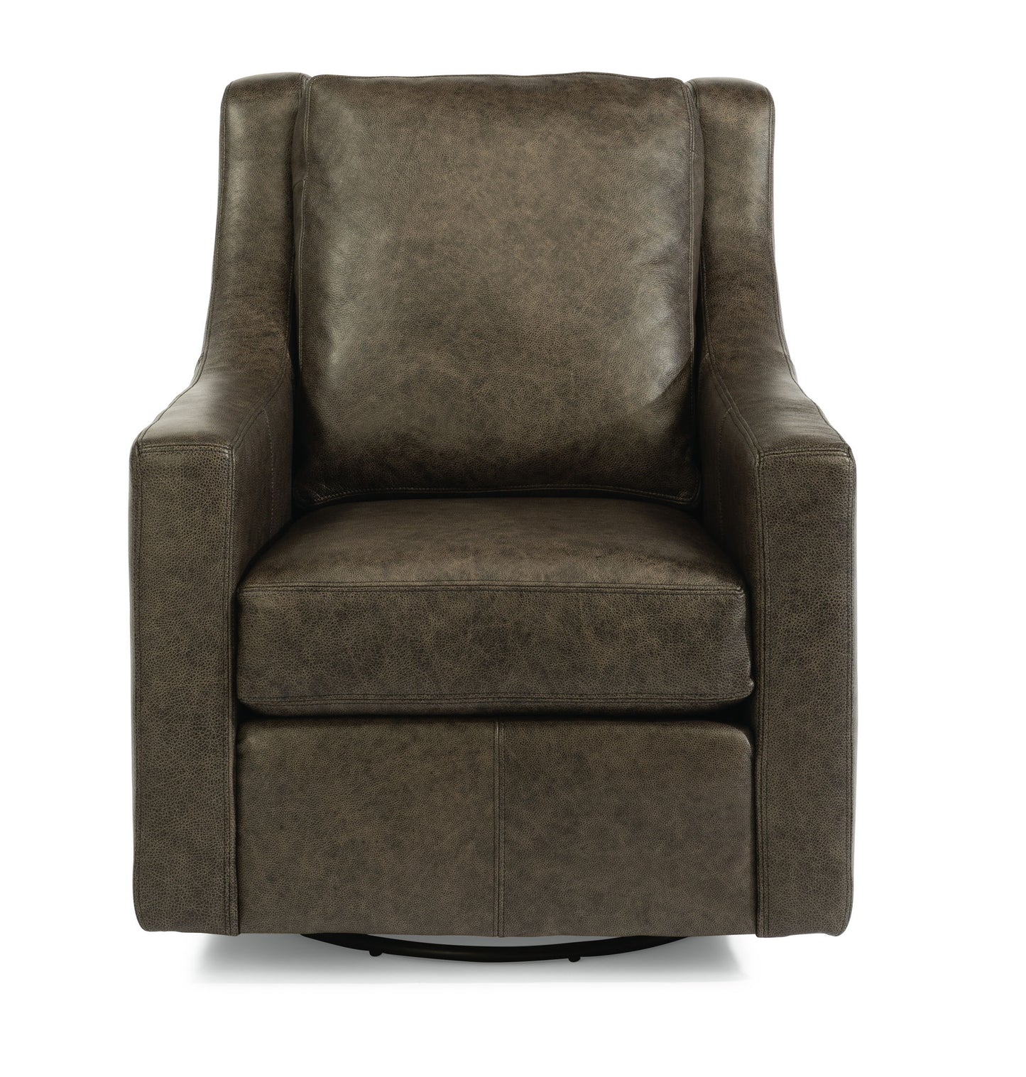 Murph - Leather Stationary Swivel Chair