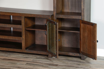 Homestead - Entertainment Wall - Tobacco Leaf
