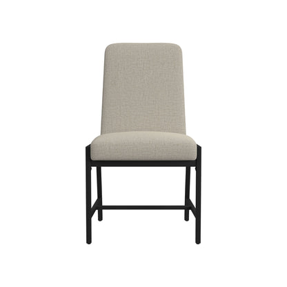 Newport - Upholstered Chair - Natural Oak / Gray