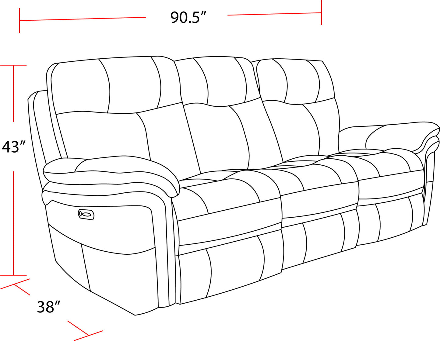 Mason - Power Reclining Sofa Set