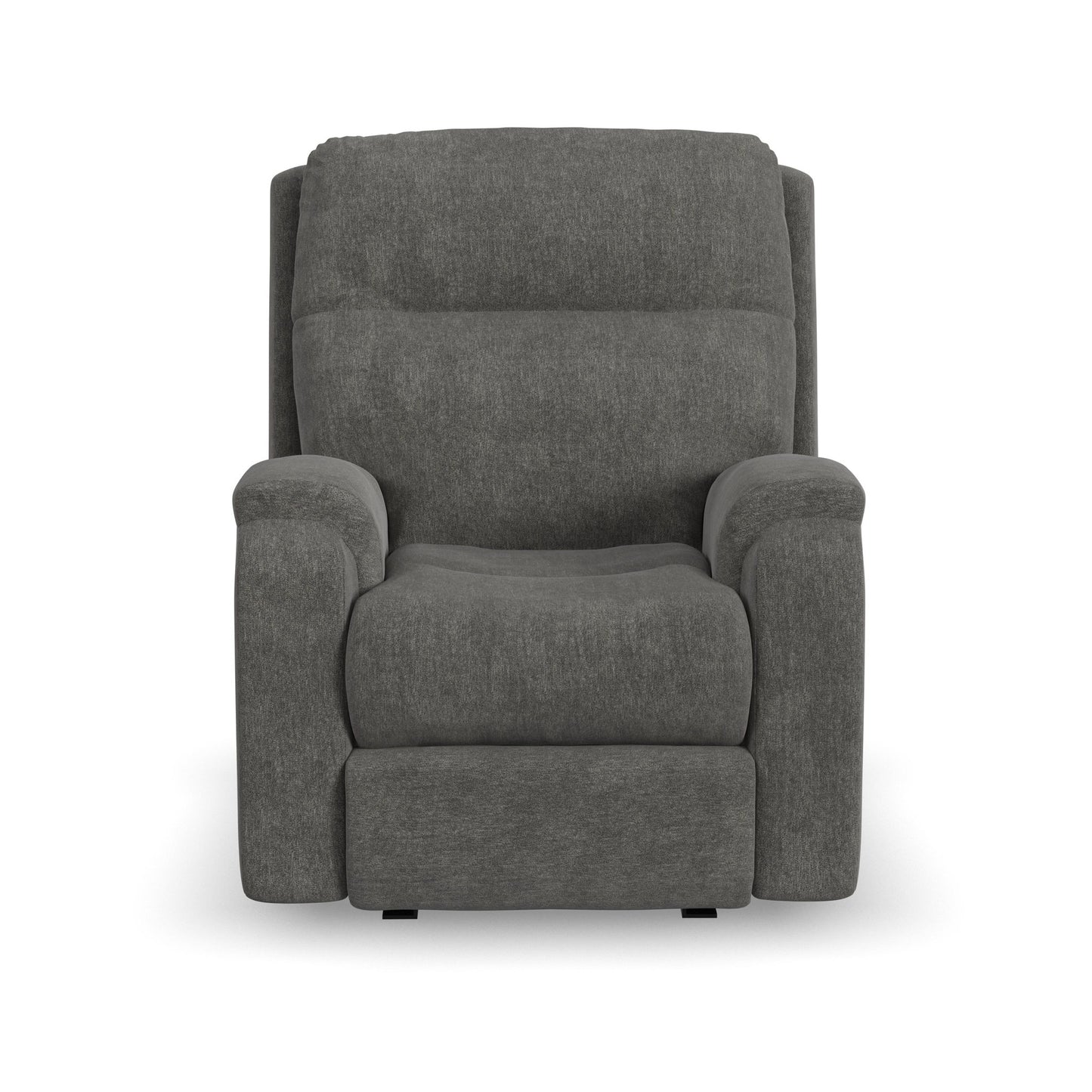 Penn - Fabric Power Rocking Recliner With Power Headrest & Lumbar