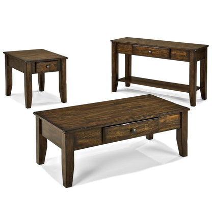 Kona - End Table - Raisin