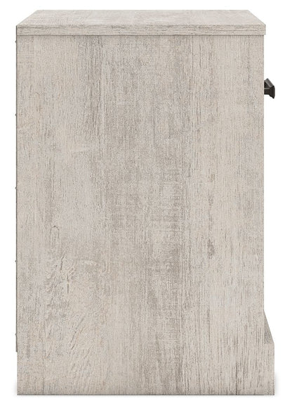 Shawburn - Gray - One Drawer Night Stand