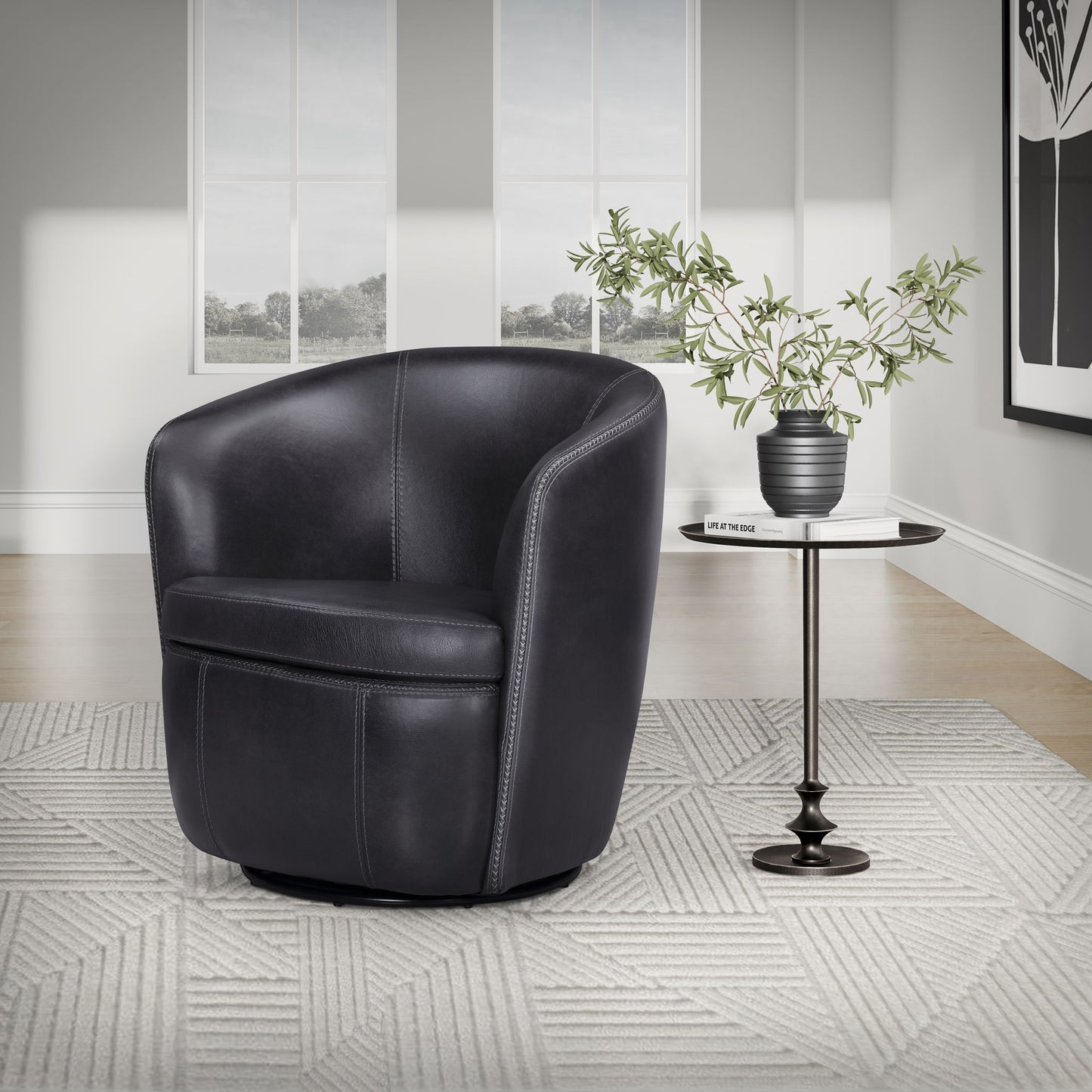 Barolo - Swivel Club Chair