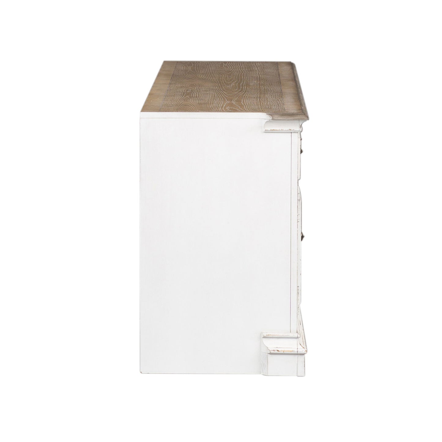 Magnolia Manor - Entertainment TV Stand - Antique White