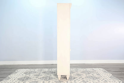 Pasadena - Bookcase Open - Buckskin / Marble White