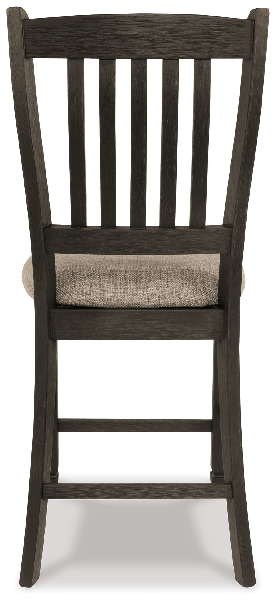 Tyler Creek - Black / Grayish Brown - Upholstered Barstool (Set of 2)