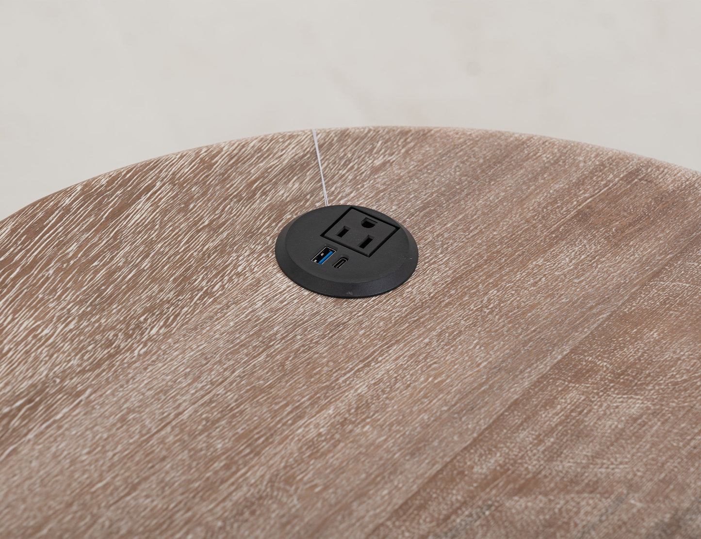 Balam - Desk - Ivory White