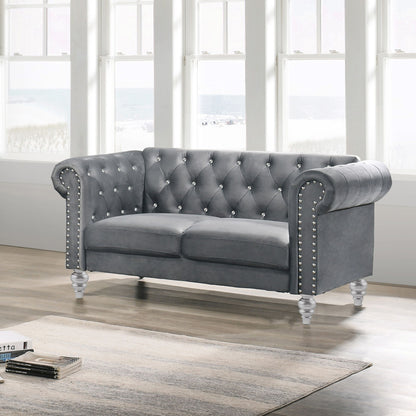 Emma - Crystal Loveseat
