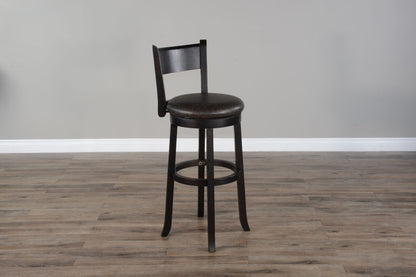 Scottsdale - Swivel Barstool With Cushion Seat & Back
