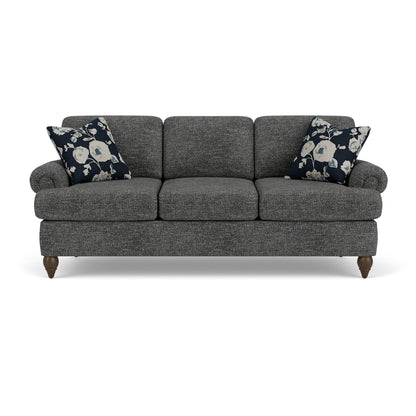 Moxy - Fabric Sofa, T-Shaped Seat Cushion, Rolled Arms