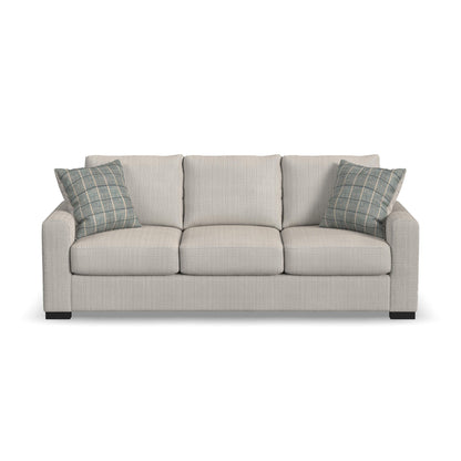 Theodore - Fabric Stationary Three-Cushion Sofa