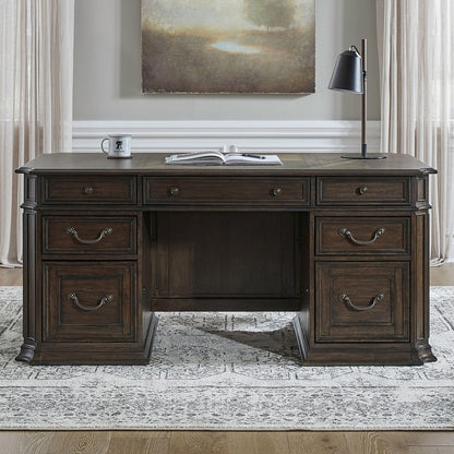 Provence Park - Jr Executive Desk - Brown