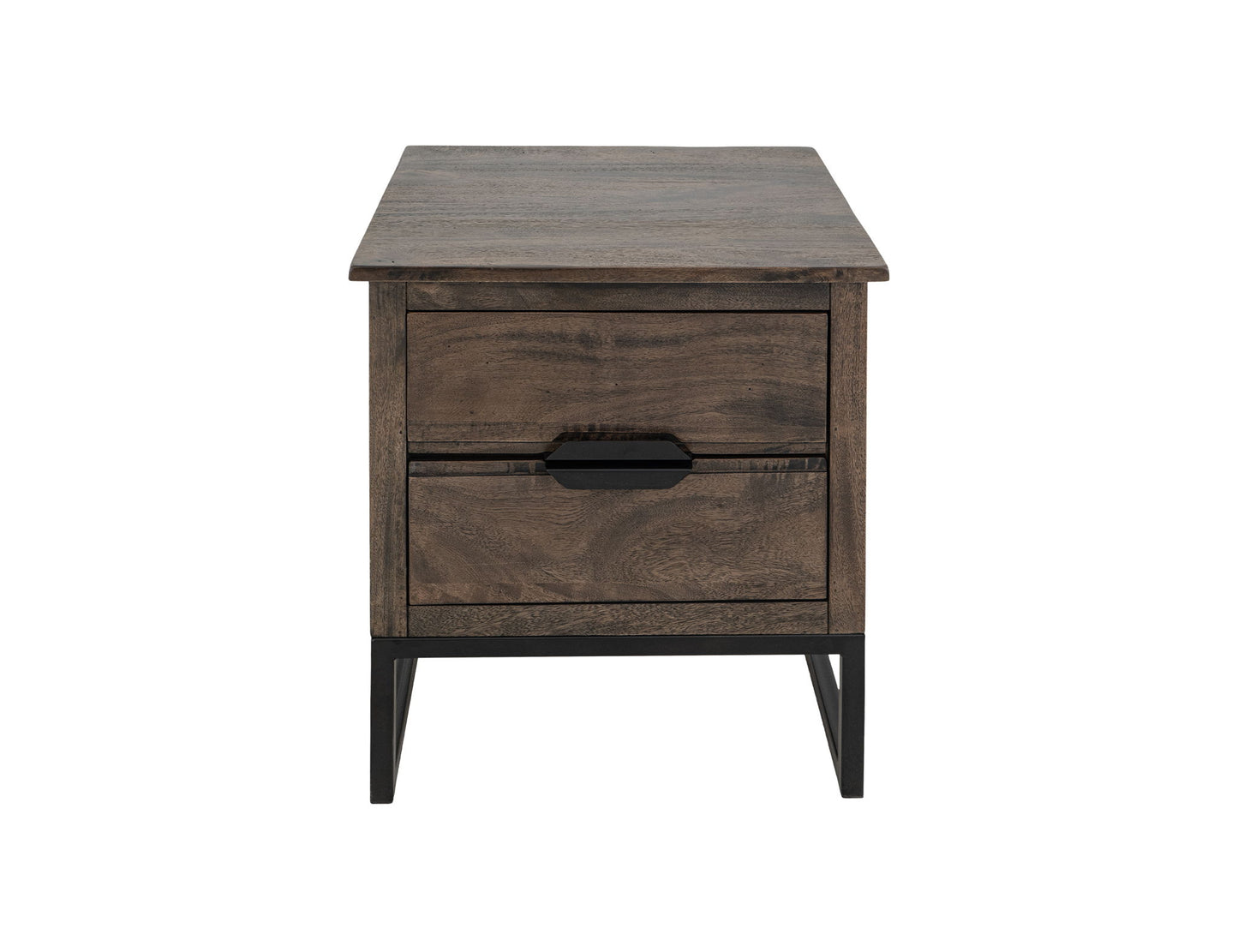Mita - End Table - Cedar Brown