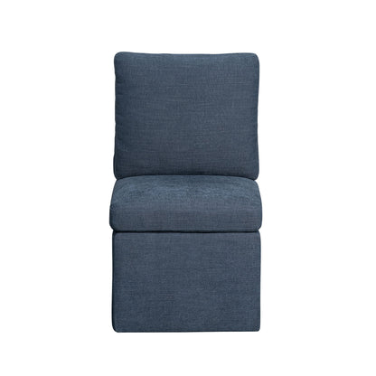 Upholstered Dining Chair Pillow Back