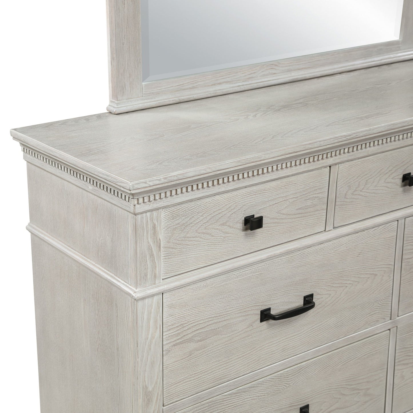 Silver Sands - Mirror - Gray