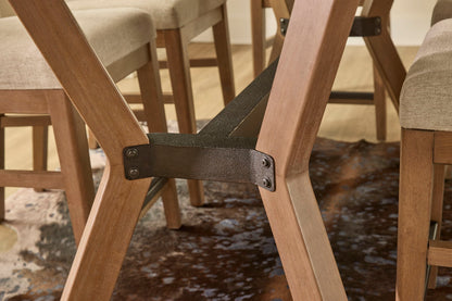 Millwork - Friendship Table - Light Brown