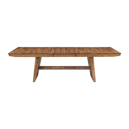 Vantage - Trestle Dining Table - Organic Spice Acacia