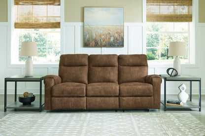 Edenwold - Reclining Sofa - Brindle